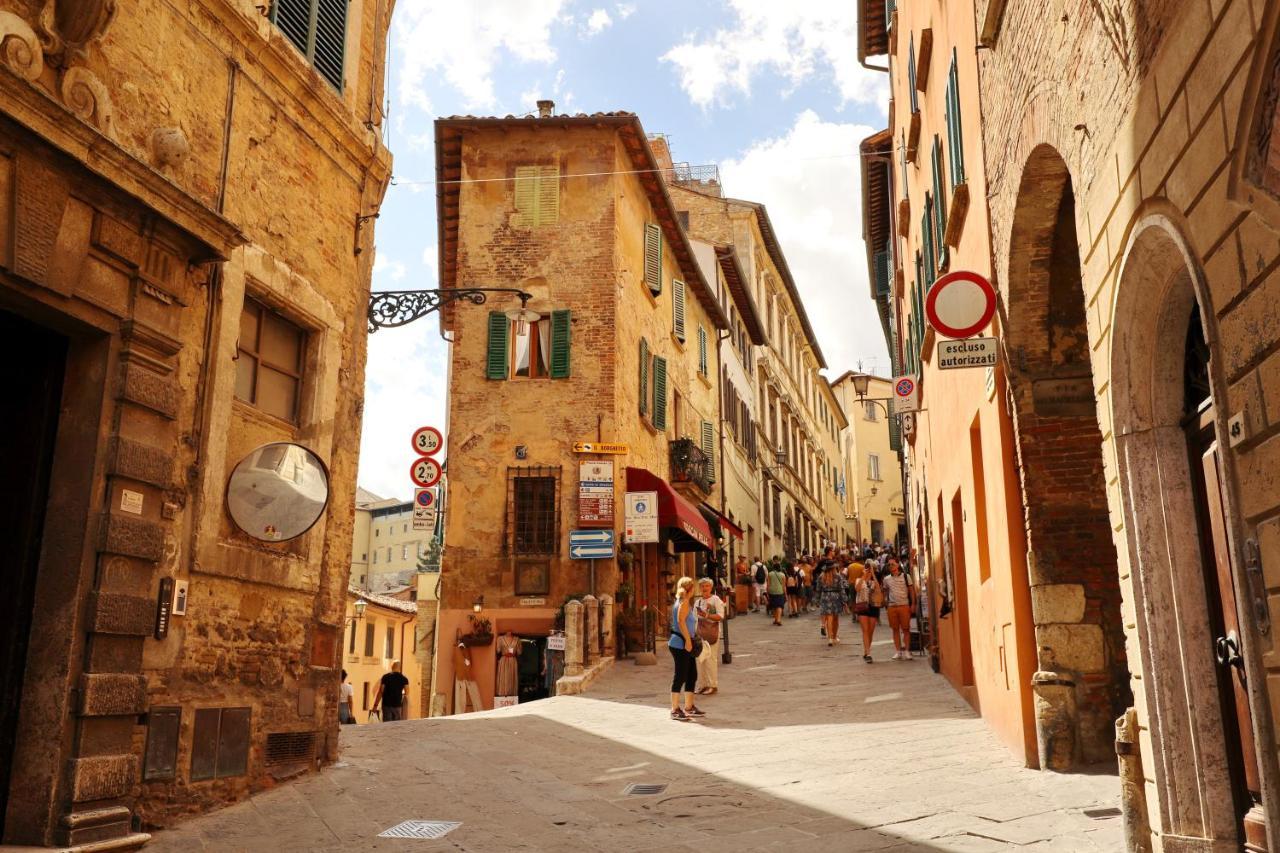 شقة Il Palco Montepulciano, Vista Incredibile, 150Mt Da Piazza Grande المظهر الخارجي الصورة