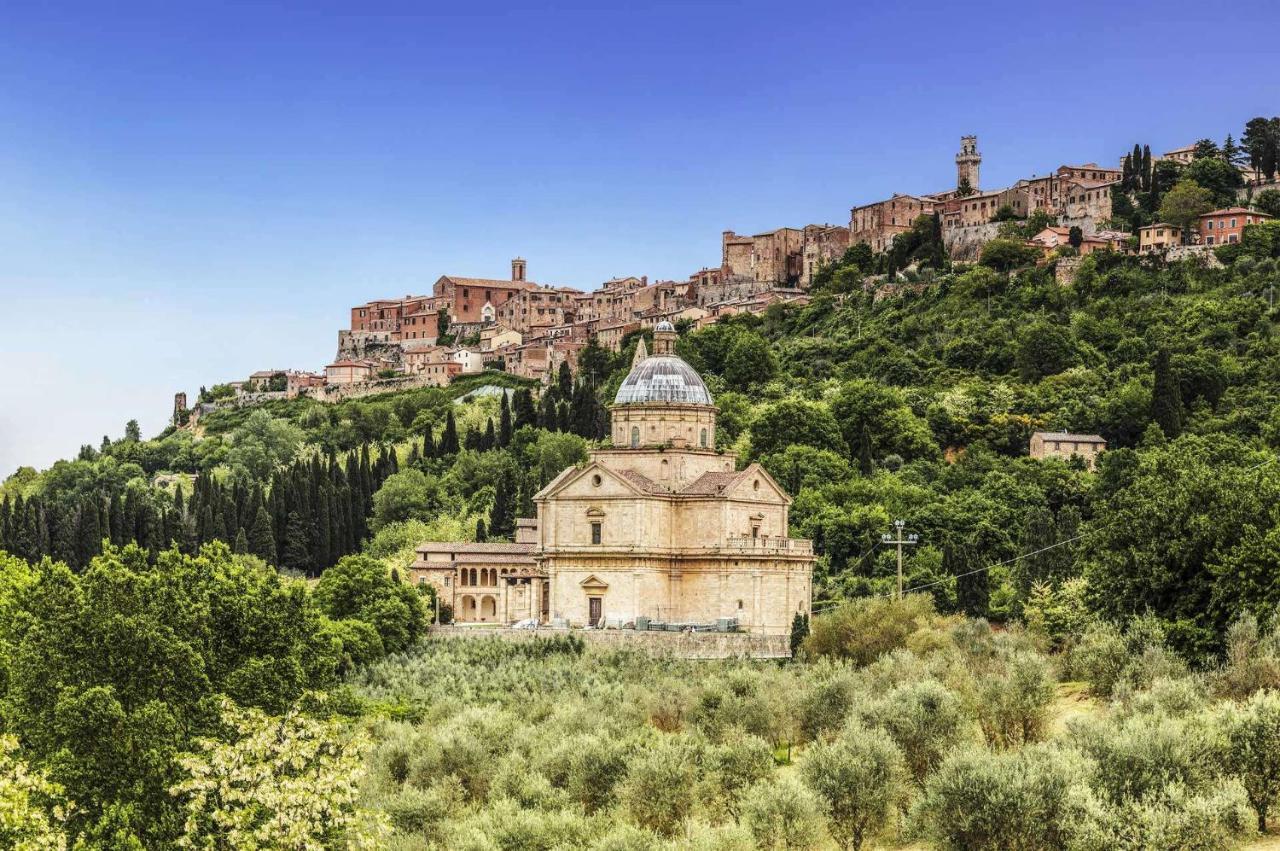 شقة Il Palco Montepulciano, Vista Incredibile, 150Mt Da Piazza Grande المظهر الخارجي الصورة